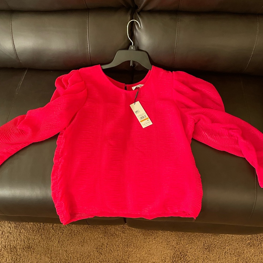Calvin Klein pink blouse